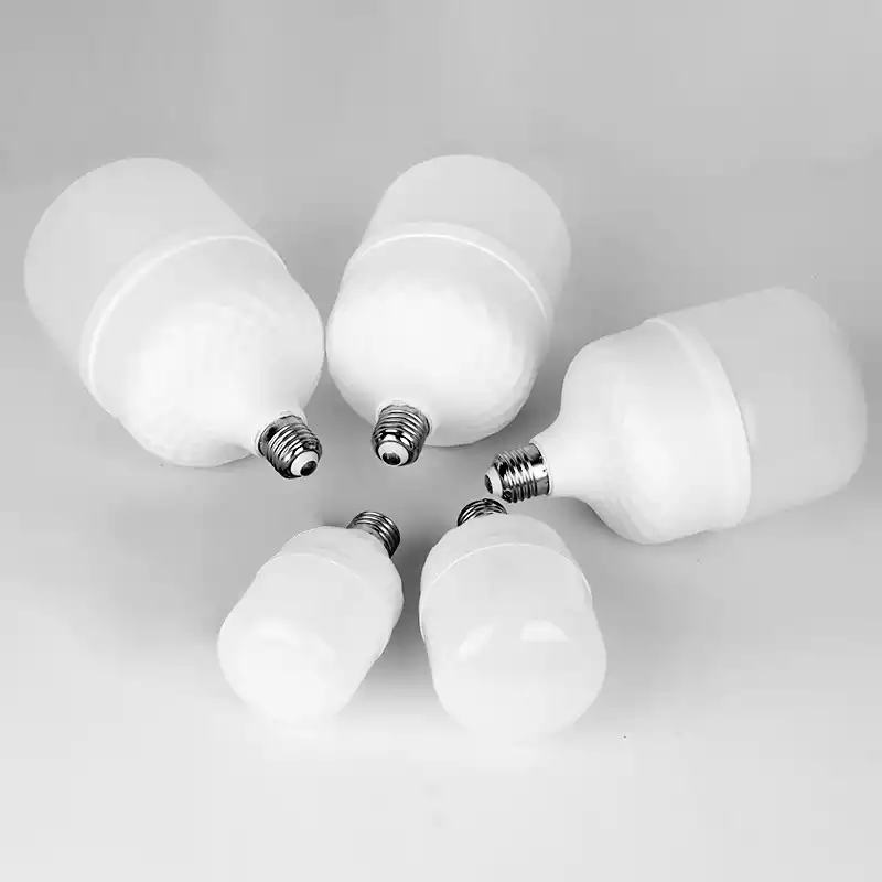 قطعات لامپ آلومینیومی پلاستیکی 30W E27 T