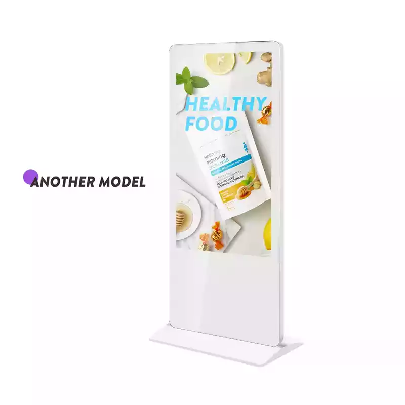 55 Inch Vertical Touch LCD Digital Signage Display Advertising Screens Indoor