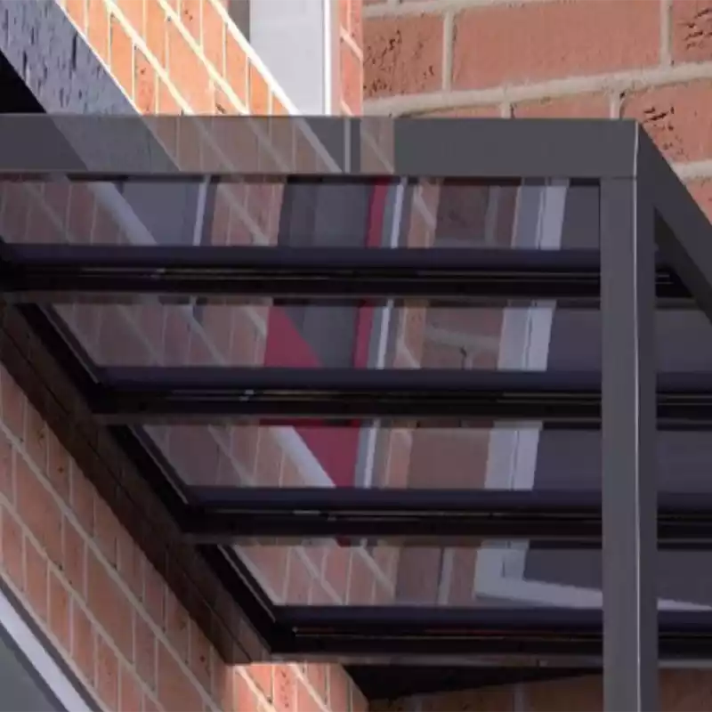 Customized BIPV Facade Solar Panel Double Glass Transparent System