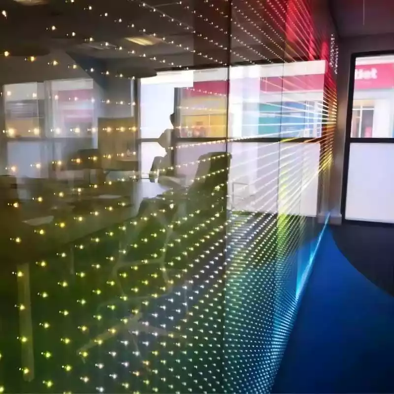 Fábrica de centros comerciales de vidrio fotoeléctrico